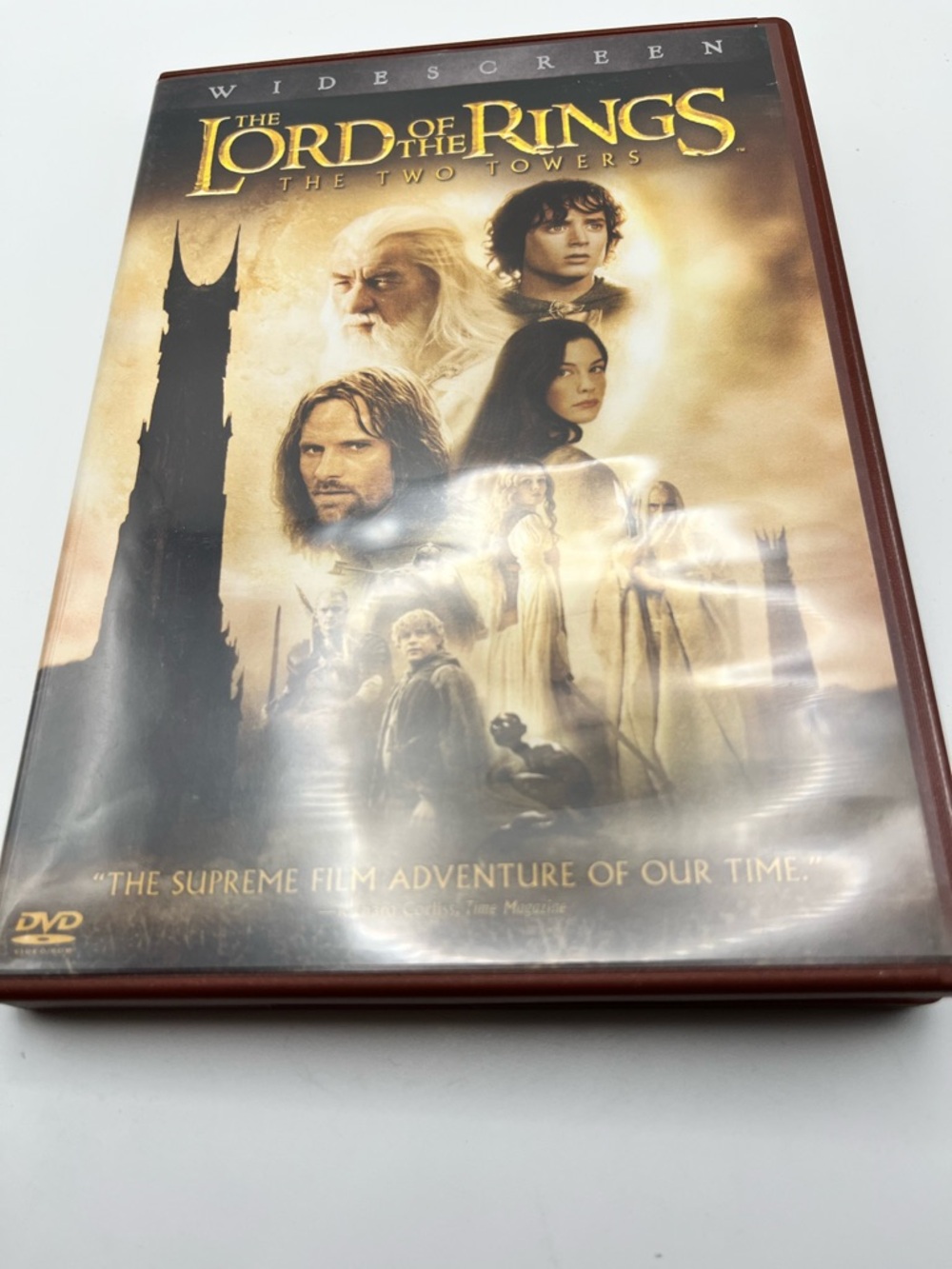 The Lord of the Rings: The Two Towers DVD - Brown Case